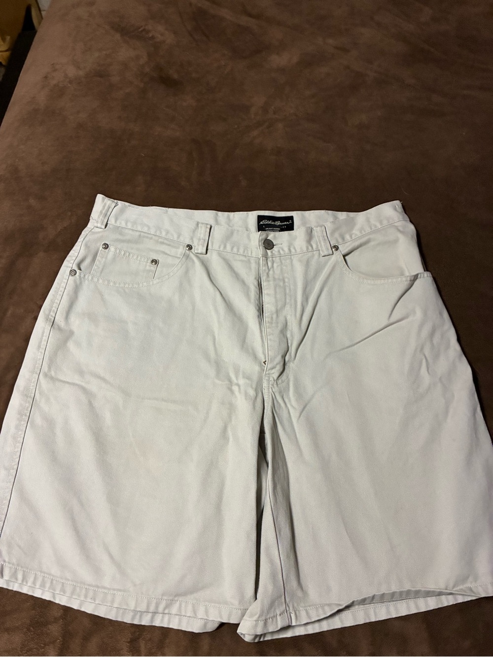 Eddie Bauer Men's Casual khaki Shorts size 38